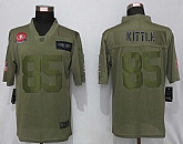 Nike San Francisco 49ers 85 Kittle Nike Camo Salute to Service Limited Jersey,baseball caps,new era cap wholesale,wholesale hats